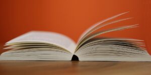 book with open pages